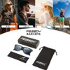 FEISEDY B1858 Great Classic Polarized Sunglasses, Unisex, HD Lens, black·gradient
