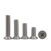 BOZONLI Phillips Countersunk Machine Screws Bolt Flat Head Stainless Steel