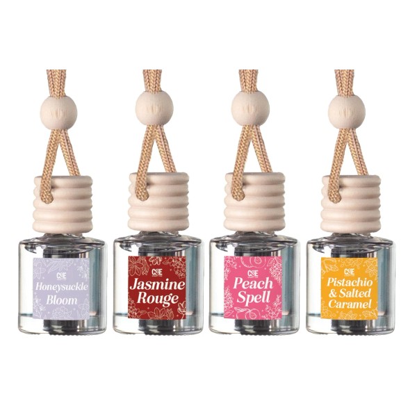 Hanging Car Air Freshener – Fragrance Oil Diffuser with Essential