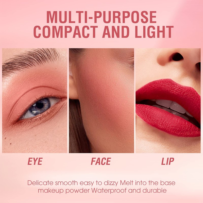 HANDAIYAN Liquid Blush, Blush Liquid Matte Natural, Cream Blush Long-Lasting,