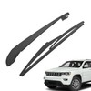 Accesorios de limpiaparabrisas trasero, juego de limpiaparabrisas trasero compatible con
