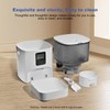 Automatic Cat Feeder, 4L Cat Food Dispenser with 10s Voice