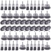 60 Pack Rocaris Carbon Steel Wire Wheel Brush Set -