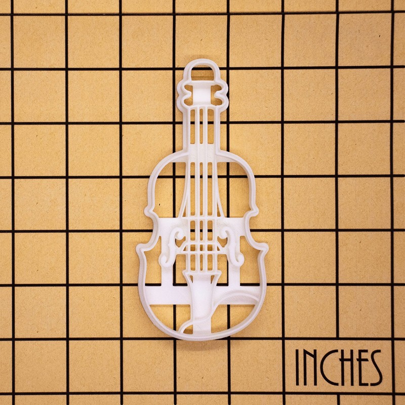 Violin cookie cutter, 1 piece - Bakerlogy