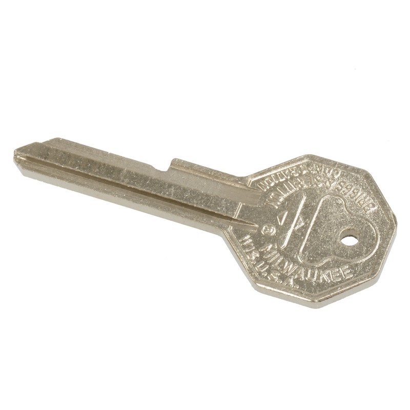 1963-1966 Corvette Key Blank Hex Correct