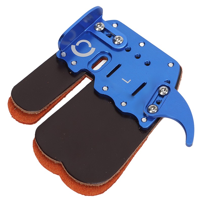Rustic Leather Archery Finger Tab Right Hand Archery Finger Guard
