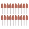 sourcing map 50pcs Rotary Grinding Stones 1/8" Pointed Head Abrasive
