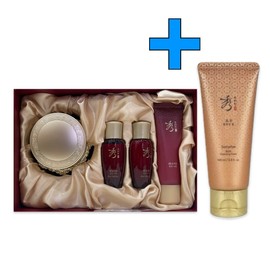 Sooryehan Hyobidam Fermented Eye Cream Large Capacity 50ml + Sooryehan Cleansing Foam 100ml / 수려한 효비담 발효 아이크림 대용량 기획 50ml+수려한 클렌징 폼 100ml