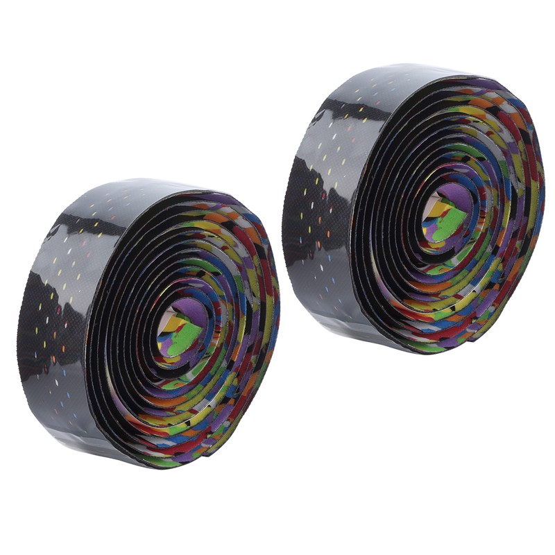Bike Handlebar Tape NonSlip Cycling Bar Wrap PU Leather Highway