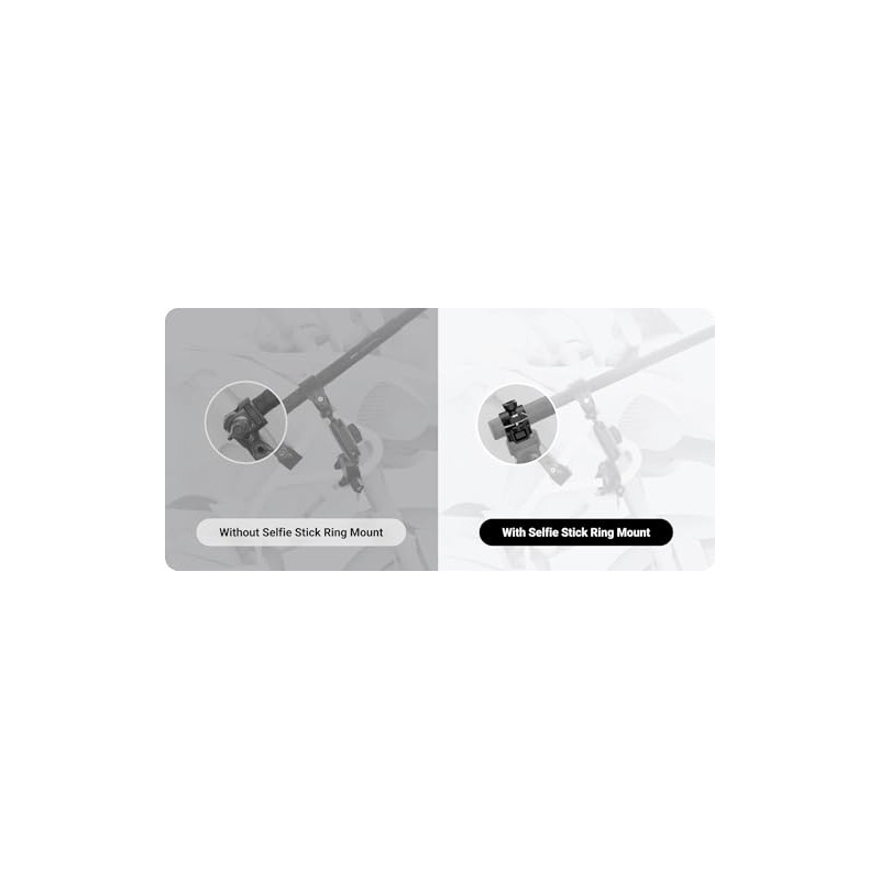 Insta360 Selfie Stick Ring Mount for the X3, X4, Go