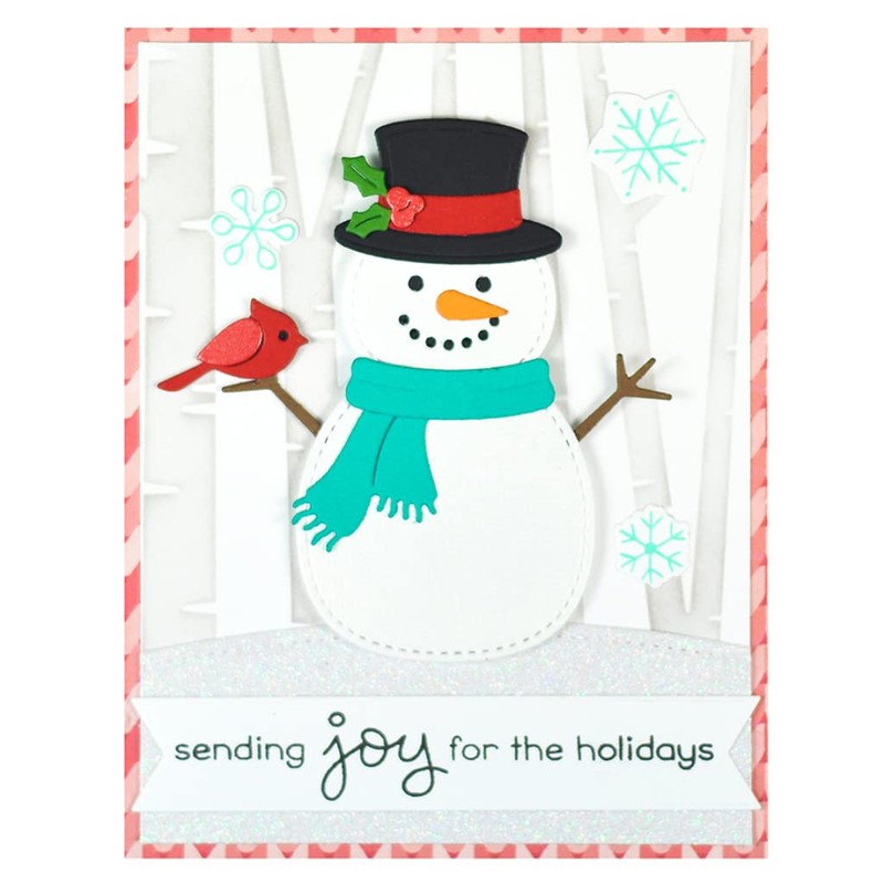 Lawn Fawn, Lawn cuts, Build-a-Snowman