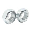 2Pcs M24 Hex Nut Stainless Steel Metric Thread Hex Lock