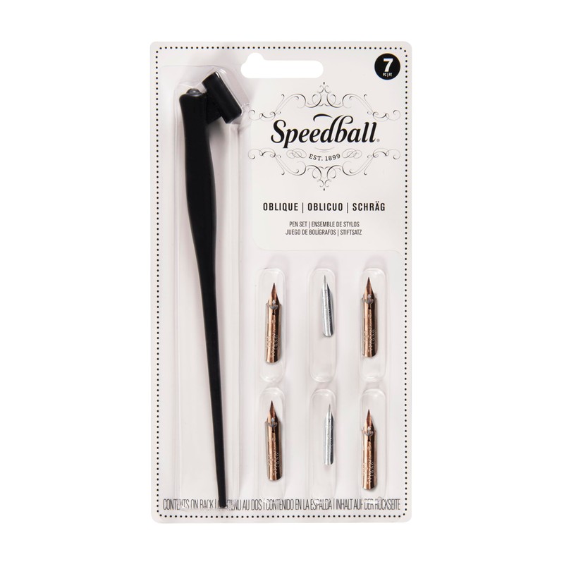 Speed Ball Oblique Set with 6 Nib and Oblique Elbow