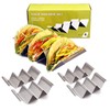 6 Pack Taco Holder Stand Stainless Steel Oven Safe