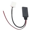 Car Bluetooth Wireless Module 16 Pin ABS AUX IN Cable
