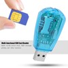 SIM Card Reader Portable Multi-Functional SIM Card Reader Exchanging Information