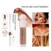 Liquid Highlighter, Highlighter Makeup Stick Face Body Shimmer Oil Long
