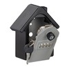 Relaxdays Keybox House, 4-Digit Combination Lock Safe, Emergency Key, Wall-mounted
