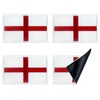 England Flag Patch, 4 PCS England Patches Hook and Loop,