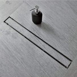 Neodrain 36-Inch Linear Shower Drain with Tile insert Grate, Professional Brushed 304 Stainless Steel Rectangle Shower Floor Drain Manufacturer,Floor Shower Drain With Leveling Feet, Hair Strainer