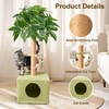 Cat Tree 33 inch Cat Scratching Post Cat Tower with
