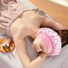 Pack of 3 Satin Sleep Caps, Silk Hood for Sleeping,