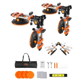 VEVOR 90 Degree Stone Seam Setter, 2 Packs Granite Seam Setter with 6 in Suction Cups, Seam Joiner for Seam Joining & Leveling, Granite Right Angle 90 Degree, 180 Degrees, 270 Degrees Countertop