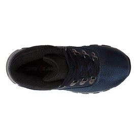 Deer Stags Boys Walker Thinsulate Waterproof Comfort Hiker Navy,6 Big Kid