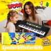 Drmukie 49 Key Kids Piano Keyboard Toy with Microphone Music