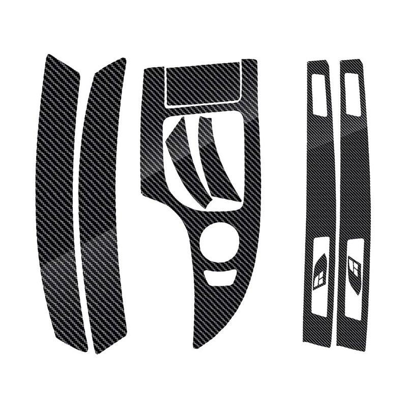 Dropfree Interior Trim Protection Film Decoration 5D Carbon Fibre Vinyl