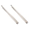 ULTECHNOVO 2Pcs Stainless Steel BBQ Tongs Reusable Kitchen Serving Clips