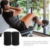 Kisangel 4pcs Foam Foot Pads Rollers for Universal Home Gym