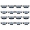 16 Pcs Razor Blades Compatible with Mach 3 for Men,
