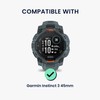 kwmobile Protective Cover for Garmin Instinct 3 45mm - Side