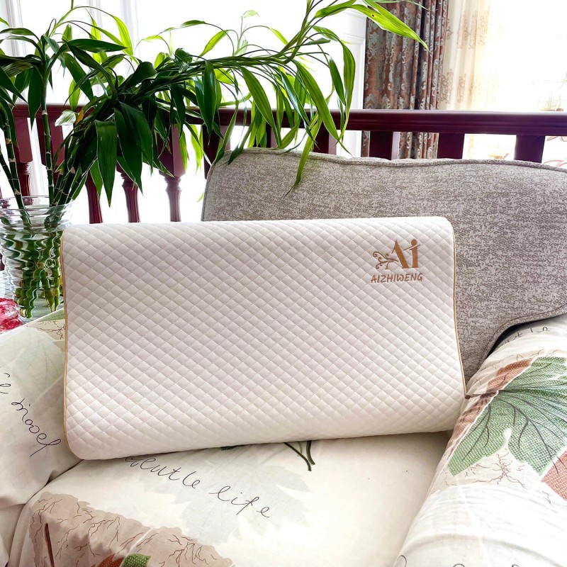 AIZHIWENG Memory Foam Pillow for Sleeping - Ergonomic Cervical Support