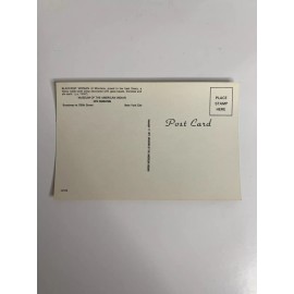 Blackfeet Woman at Museum of American Indian Heye Foundation- Postcard - 1977