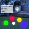 OUTOSS-LED Pallino for Light Up Bocce Ball Game,Size-50mm (2In.),Including Measuring