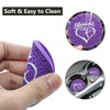JUNAHAA Car Cup Holder Coaster, 4 Pack 2.75 Inch Diameter