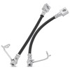 A-Premium Rear Driver and Passenger Brake Hydraulic Hose Compatible with