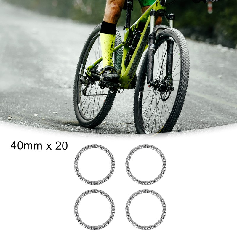 ACROPIX Ball Bearings Cage Crank Bearings 40mm x 20 Wheel