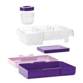 Smash Kids Bento Bite Lunch Box, Pink