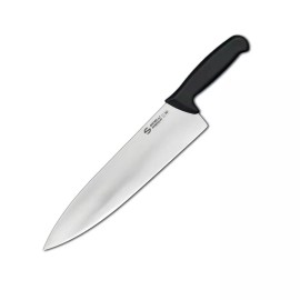 Sanelli Ambrogio Sanelli C349030, 12-Inch Stainless Steel Chef Knife with Black Handle