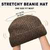 Beurlike Winter Beanie Hats for Men Women Warm Thick Soft