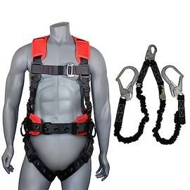 AFP Demon Fall Protection Comfortable Safety Harness (OSHA/ANSI PPE)