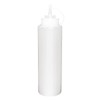 Vogue Squeeze Sauce Bottle with Nozzle Cap 227 ml/8 oz,