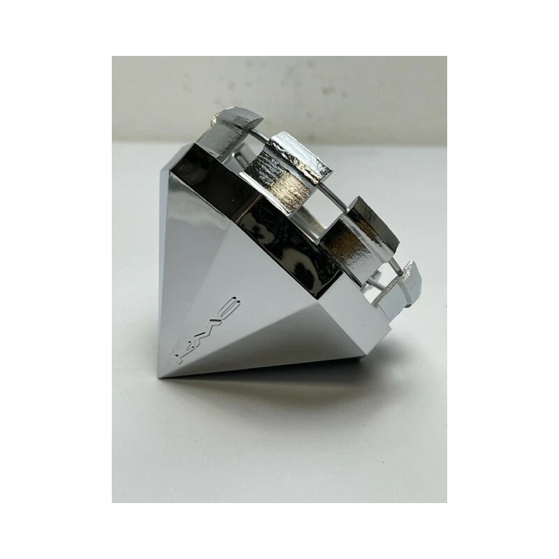 KMC Stealth Chrome Snap In Wheel Center Cap 11279 (REV2)