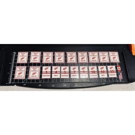 Bubble Hockey Red Wings Player & Cup Banners for Super Chexx Pro & Classic