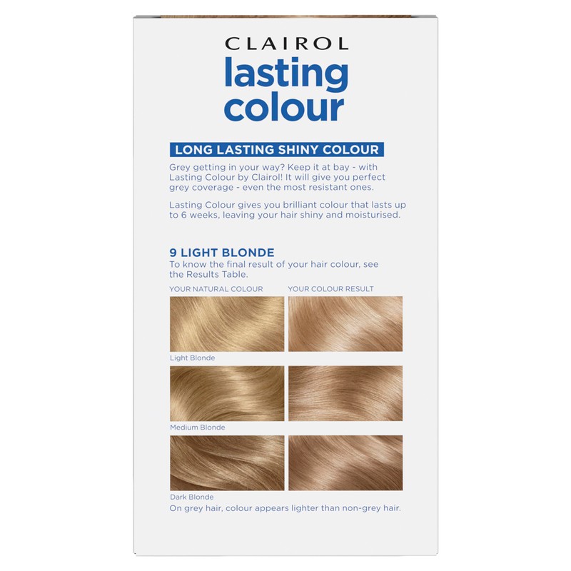 Clairol Lasting Colour Permanent Hair Dye | Perfect Grey Coverage