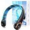 ZHZW Portable Neck Fan with 6000mAh USB - Rechargeable Battery,