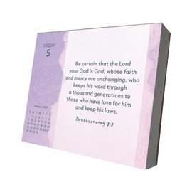 2024 Bible Verses Day-at-a-Time Box Calendar